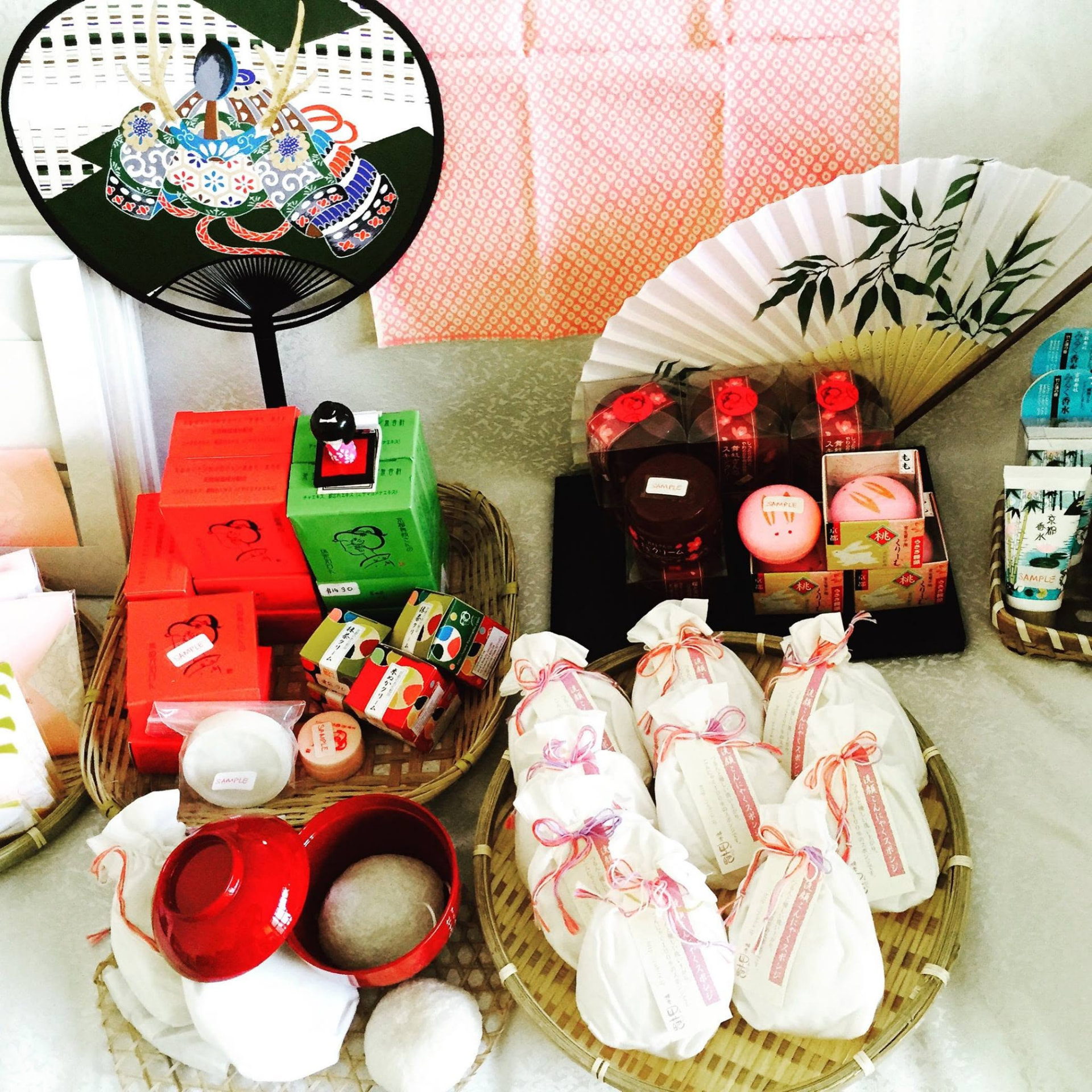 Asia's Beauty Secrets bazaar display