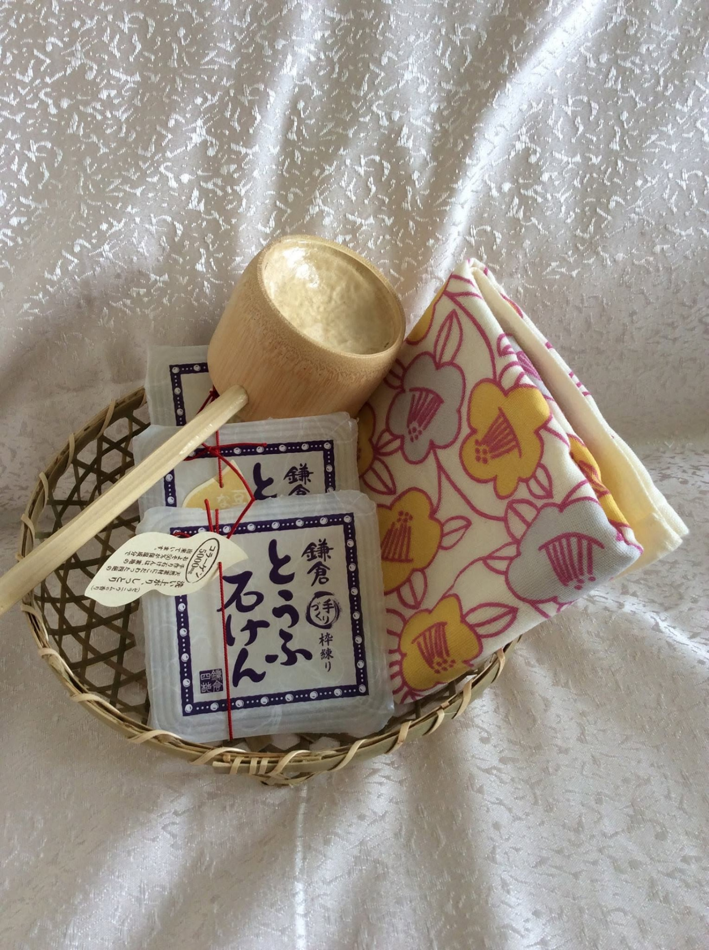 Kamakura tofu soap set